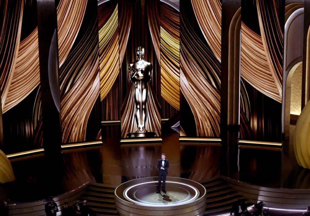 On March 10, 2024, Jimmy Kimmel hosts the Oscars.